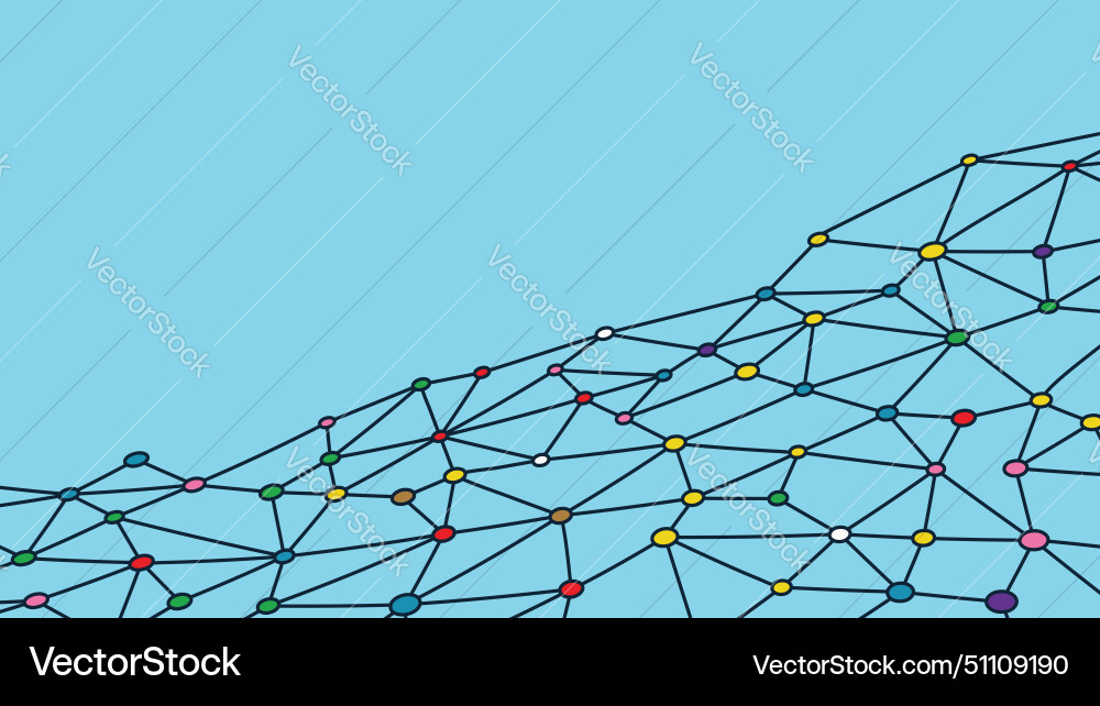 Abstract geometric background plexus mesh Abstract geometric background plexus mesh vector image