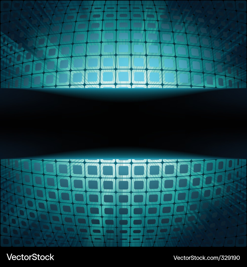 Abstract Technology Burst Vector Image