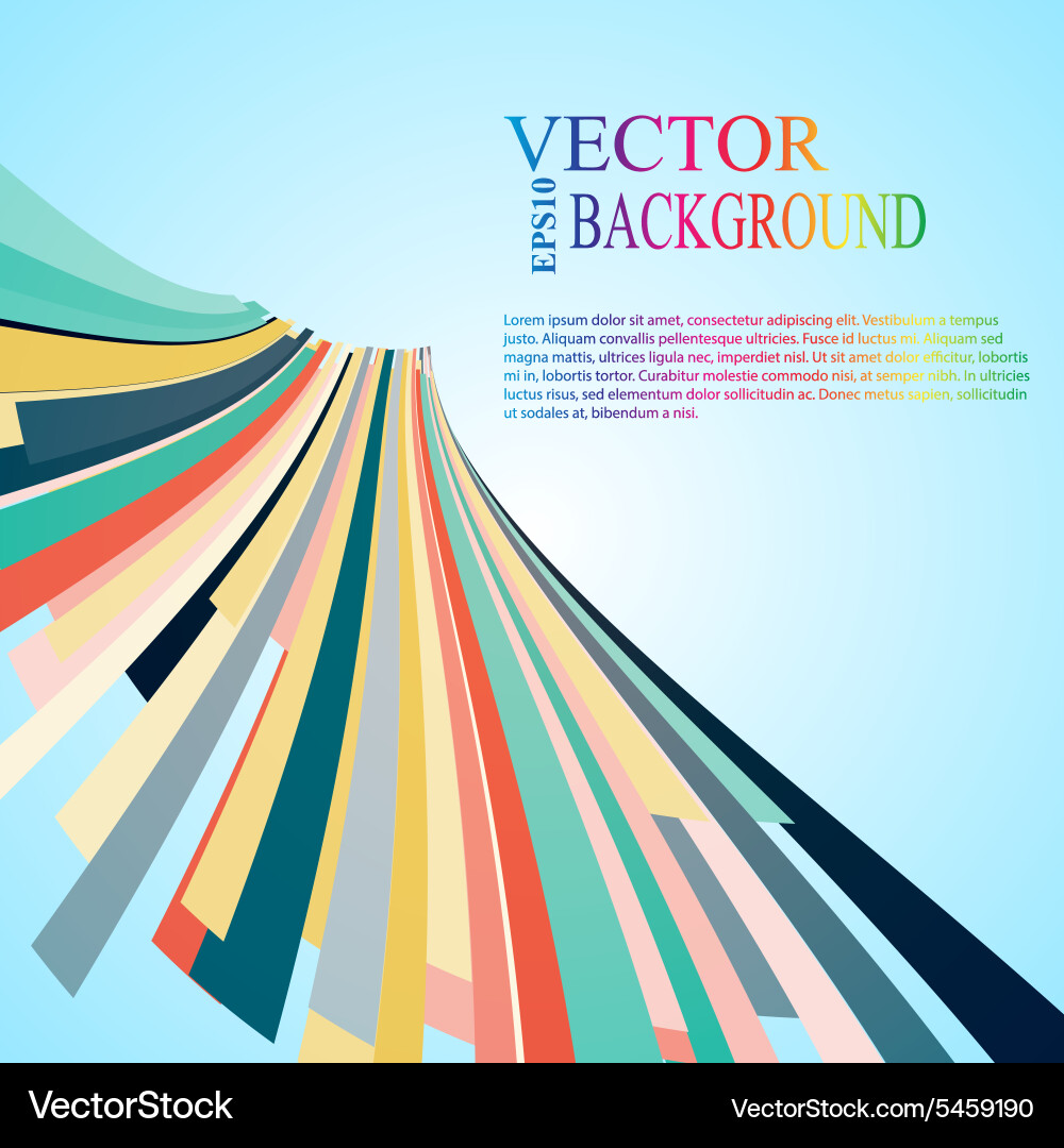 Dynamic Abstract Swirls Background Vector Image