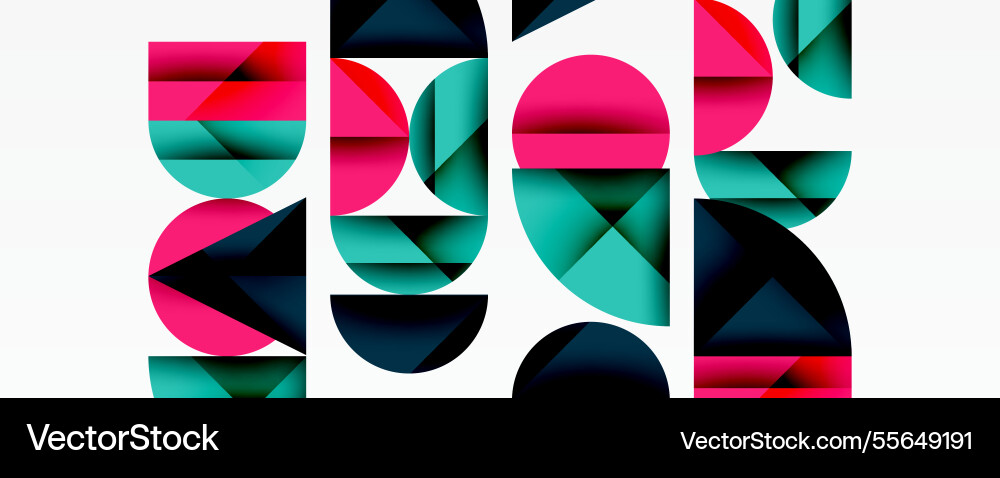 Abstract geometric pattern with intersecting Abstract geometric pattern with intersecting vector image