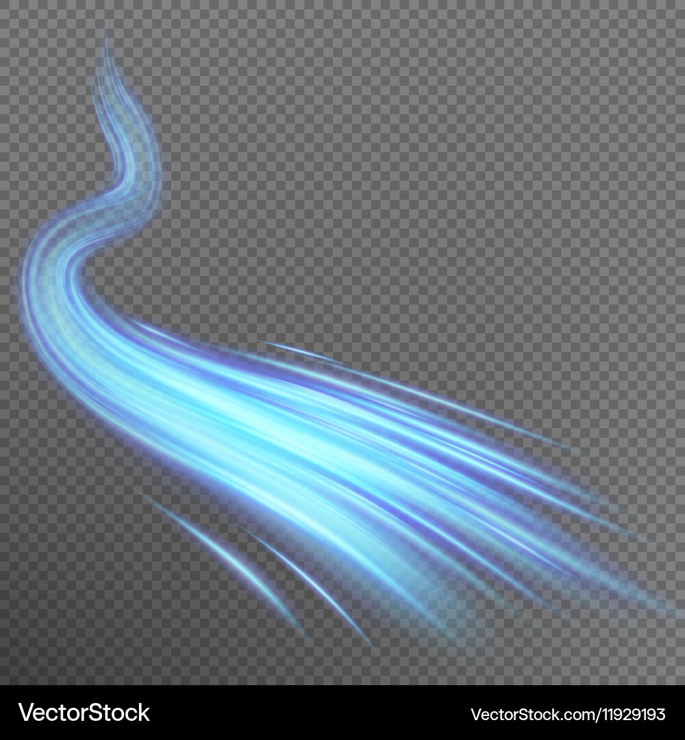 Blue abstract effect object burst eps 10 Vector Image
