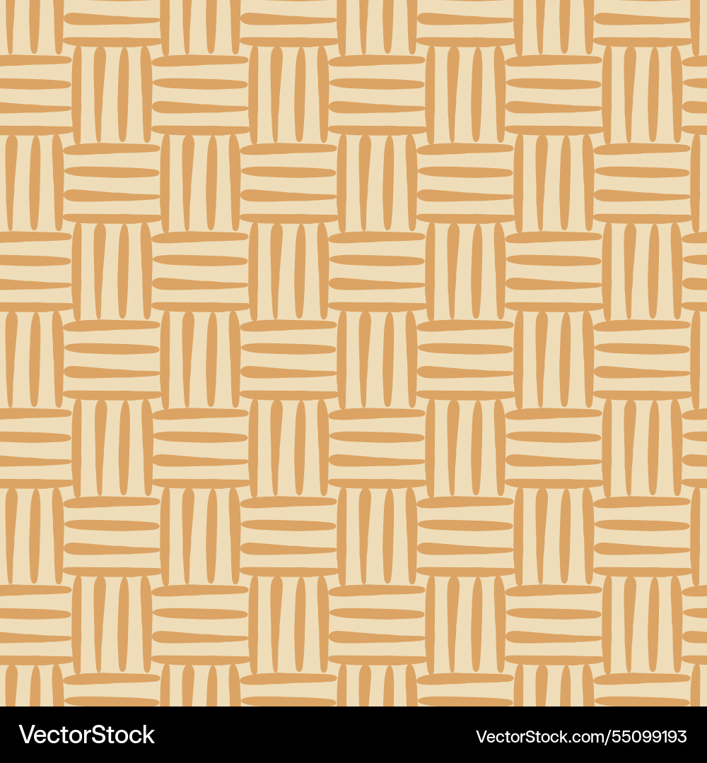 Rattan seamless pattern texture of the weave vector image