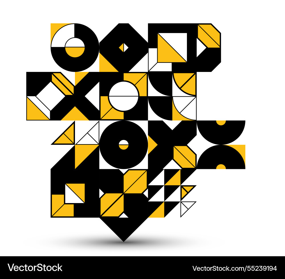 Abstract geometric pattern background isolated Abstract geometric pattern background isolated vector image