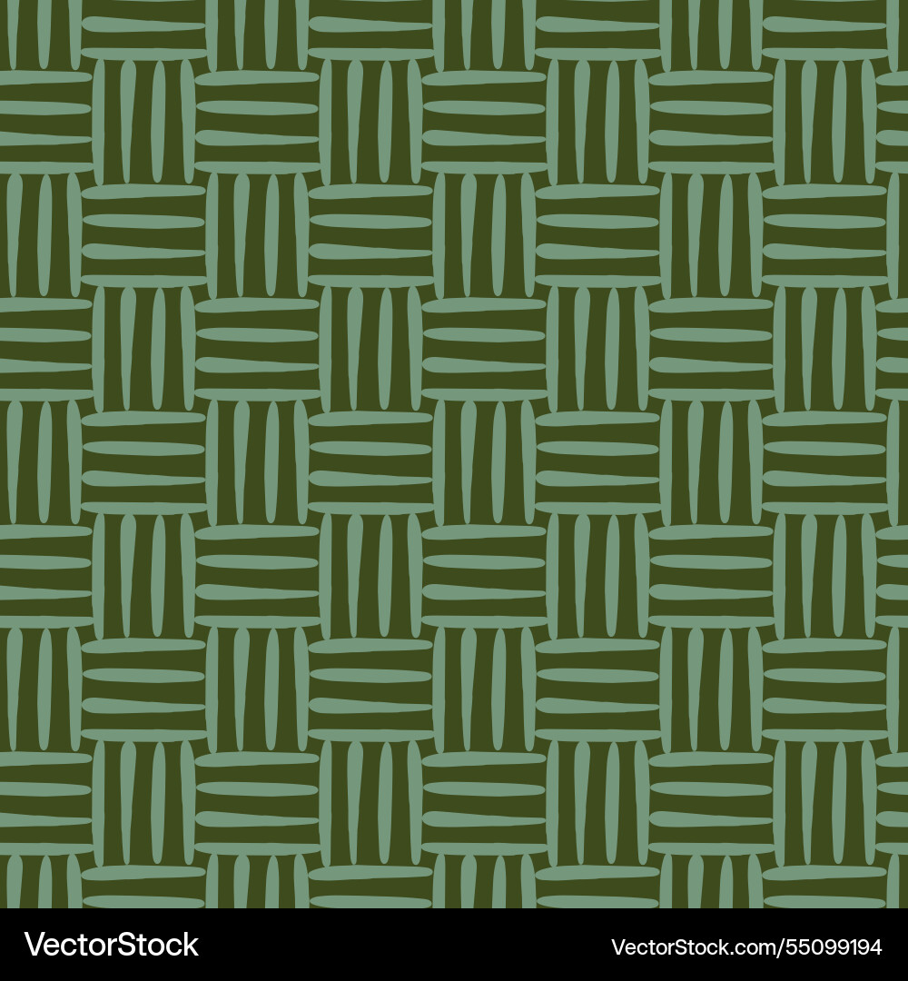 Rattan seamless pattern texture of the weave vector image