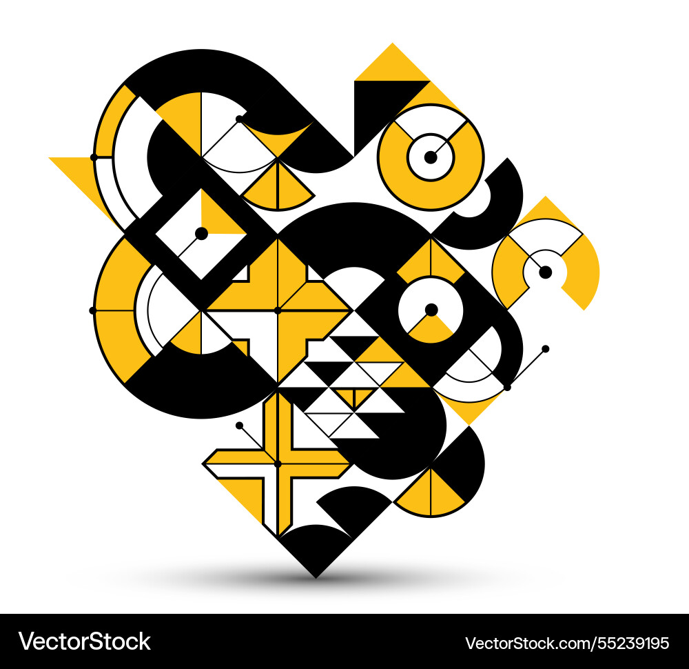 Abstract geometric pattern background isolated Abstract geometric pattern background isolated Vector Image