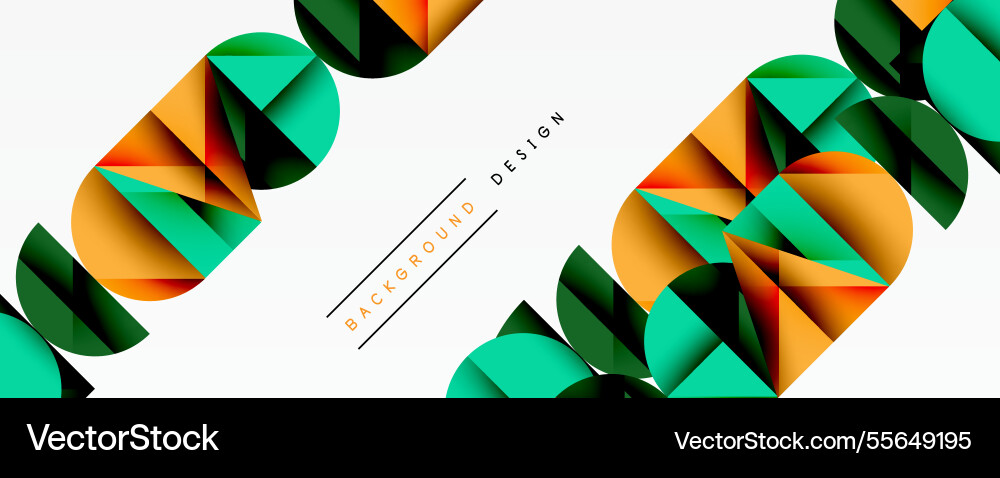Abstract geometric pattern with intersecting Abstract geometric pattern with intersecting vector image
