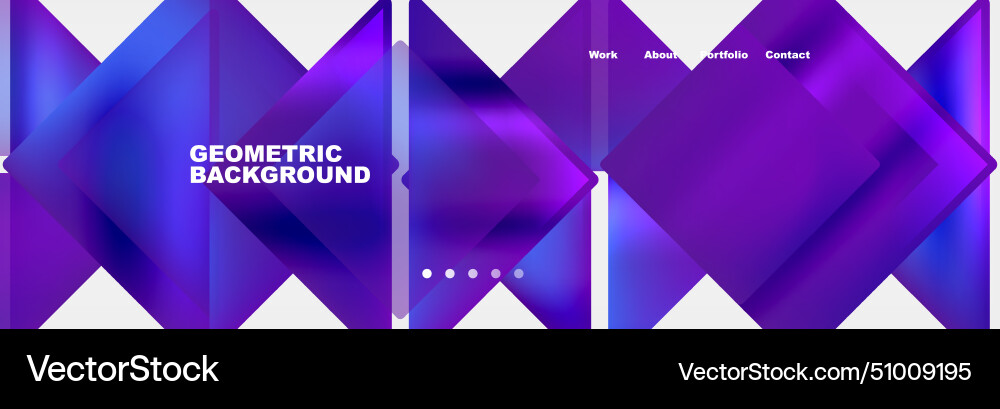 Triangle minimal web site page background design Triangle minimal web site page background design vector image
