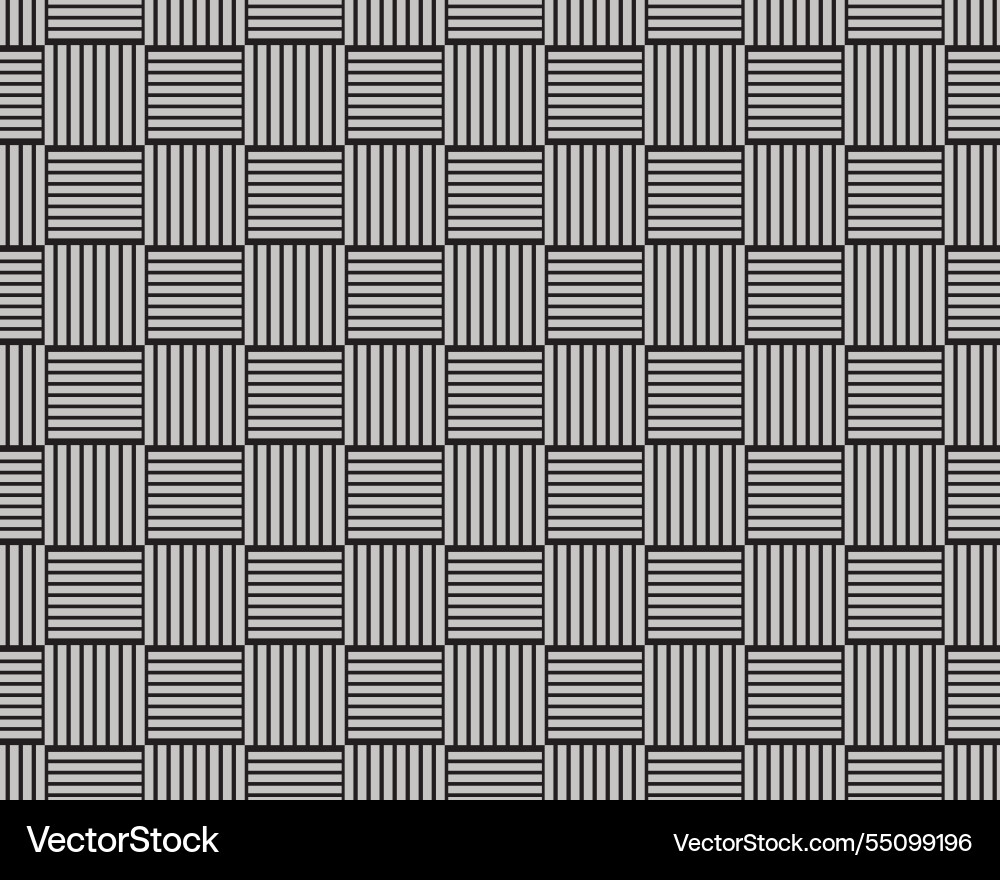 Rattan seamless pattern texture of the weave vector image