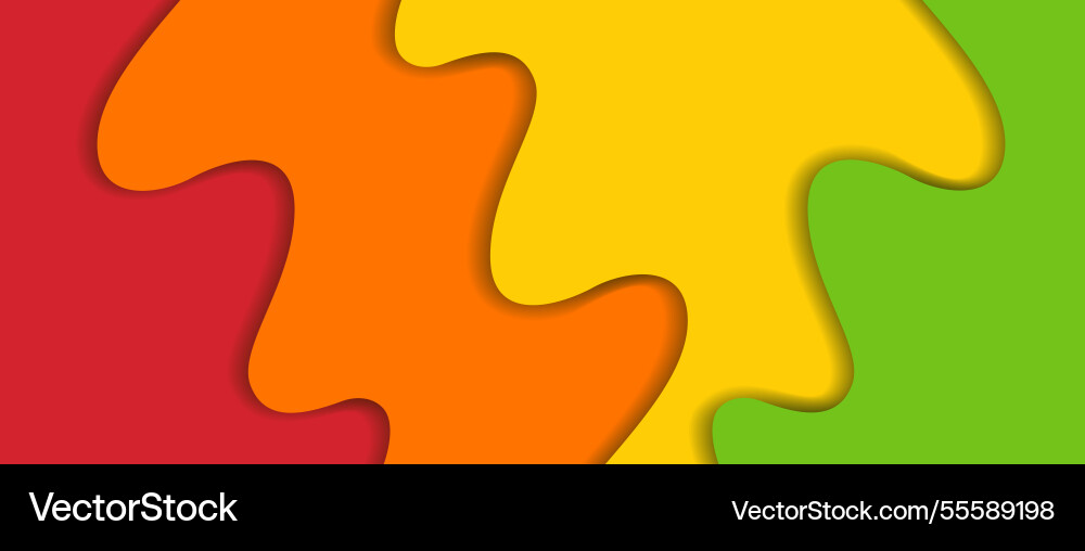 Abstract and vibrant background with overlapping Abstract and vibrant background with overlapping vector image