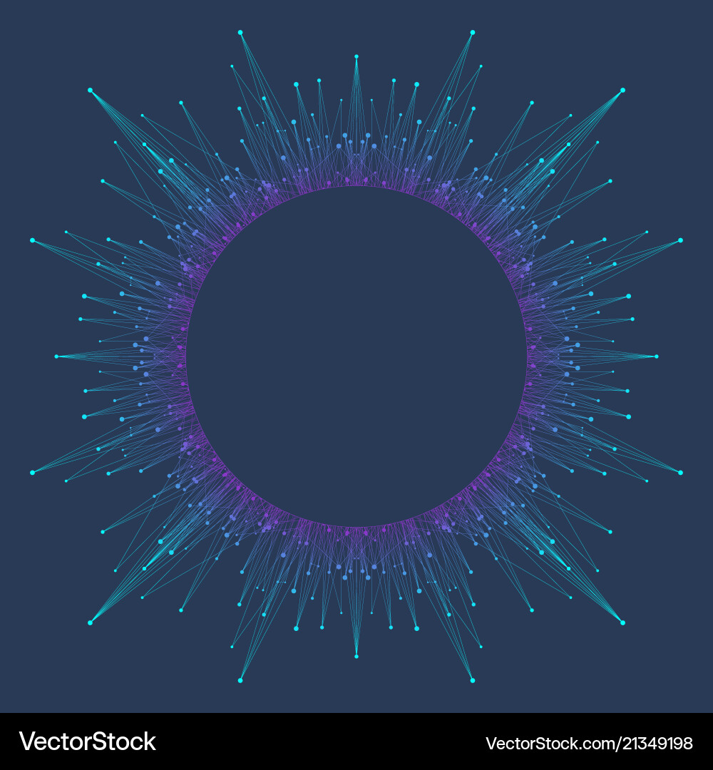 Big data visualization graphic abstract Big data visualization graphic abstract vector image