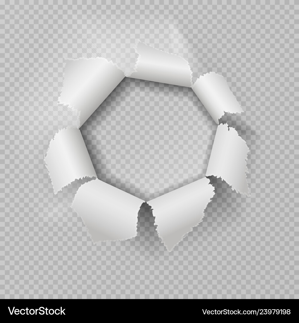 Papier Rissloch realistisch gerissen Wut Spalt poster Papier Rissloch realistisch gerissen Wut Spalt poster vektorbild