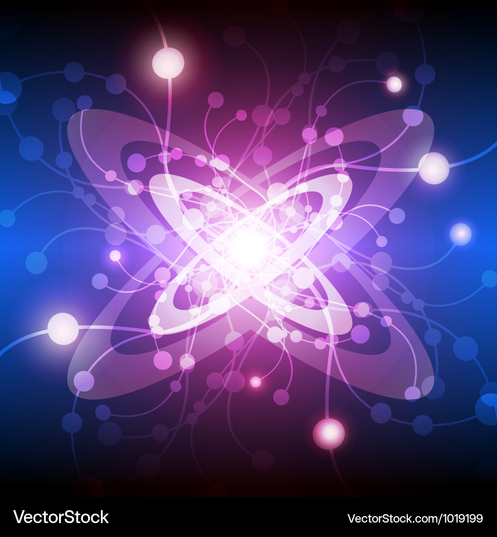Abstract Technology & Science Background vector image