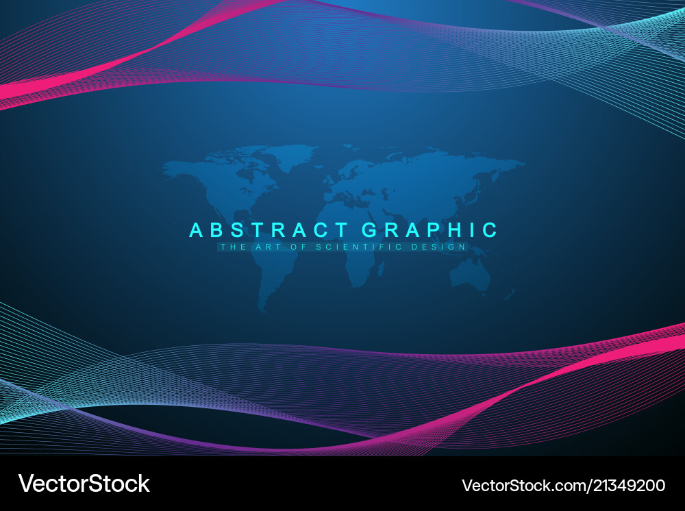 Geometric abstract background with connected lines Geometric abstract background with connected lines vector image
