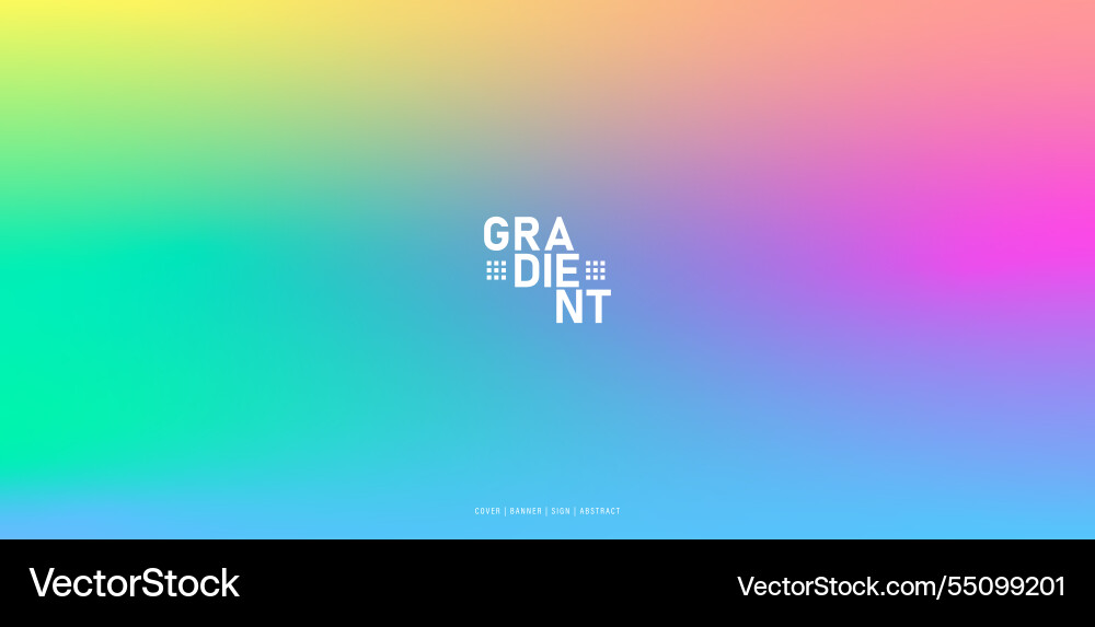 Abstract colorfully gradient backgrounds Vector Image