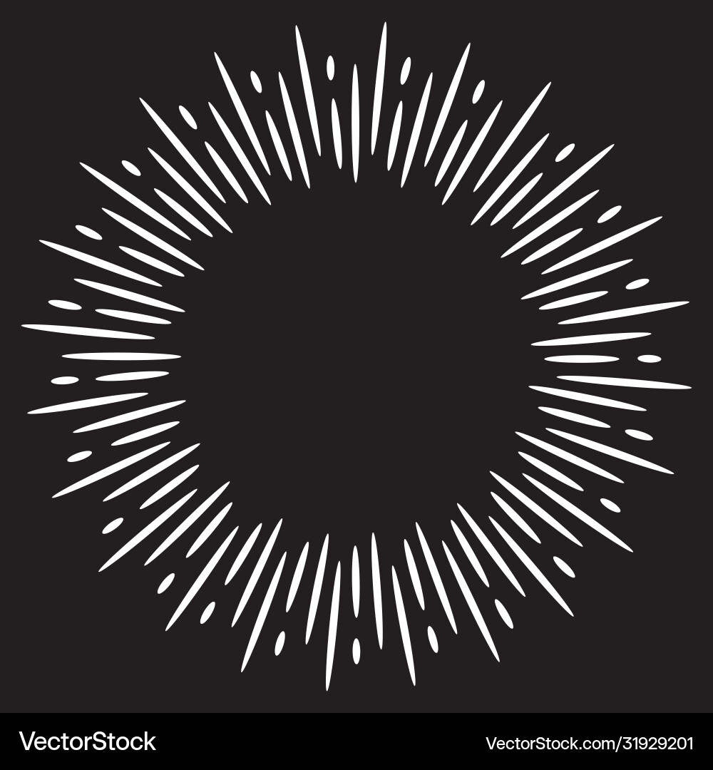 Design elements starburst explosion effect Design elements starburst explosion effect Vector Image