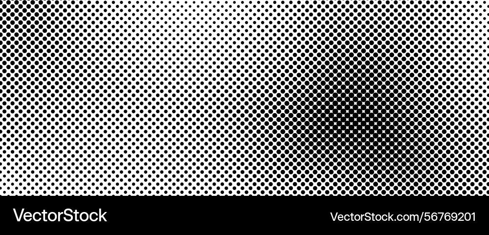 Monochrome halftone background with dots Monochrome halftone background with dots vector image