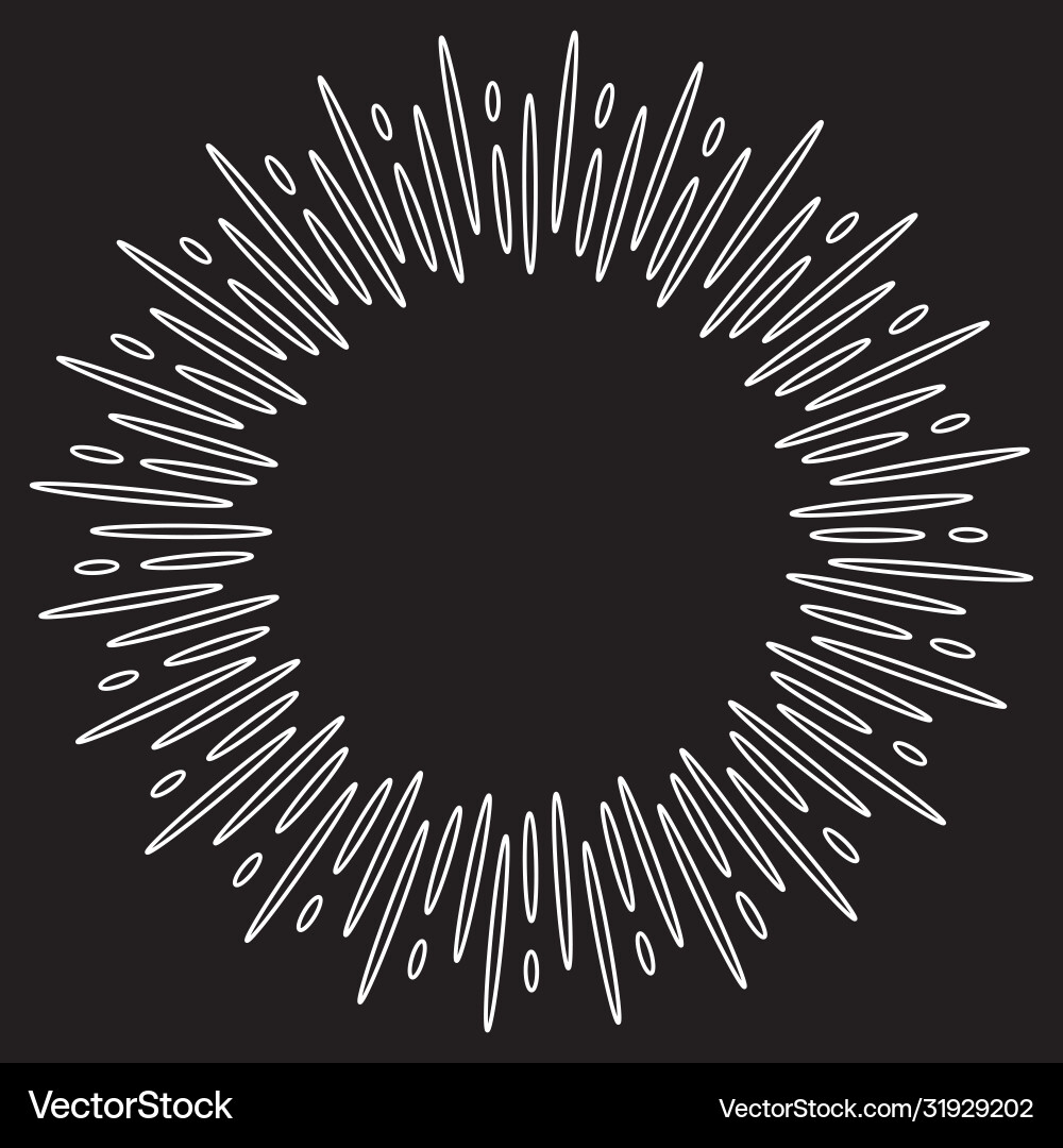 Design elements starburst explosion effect Design elements starburst explosion effect vector image