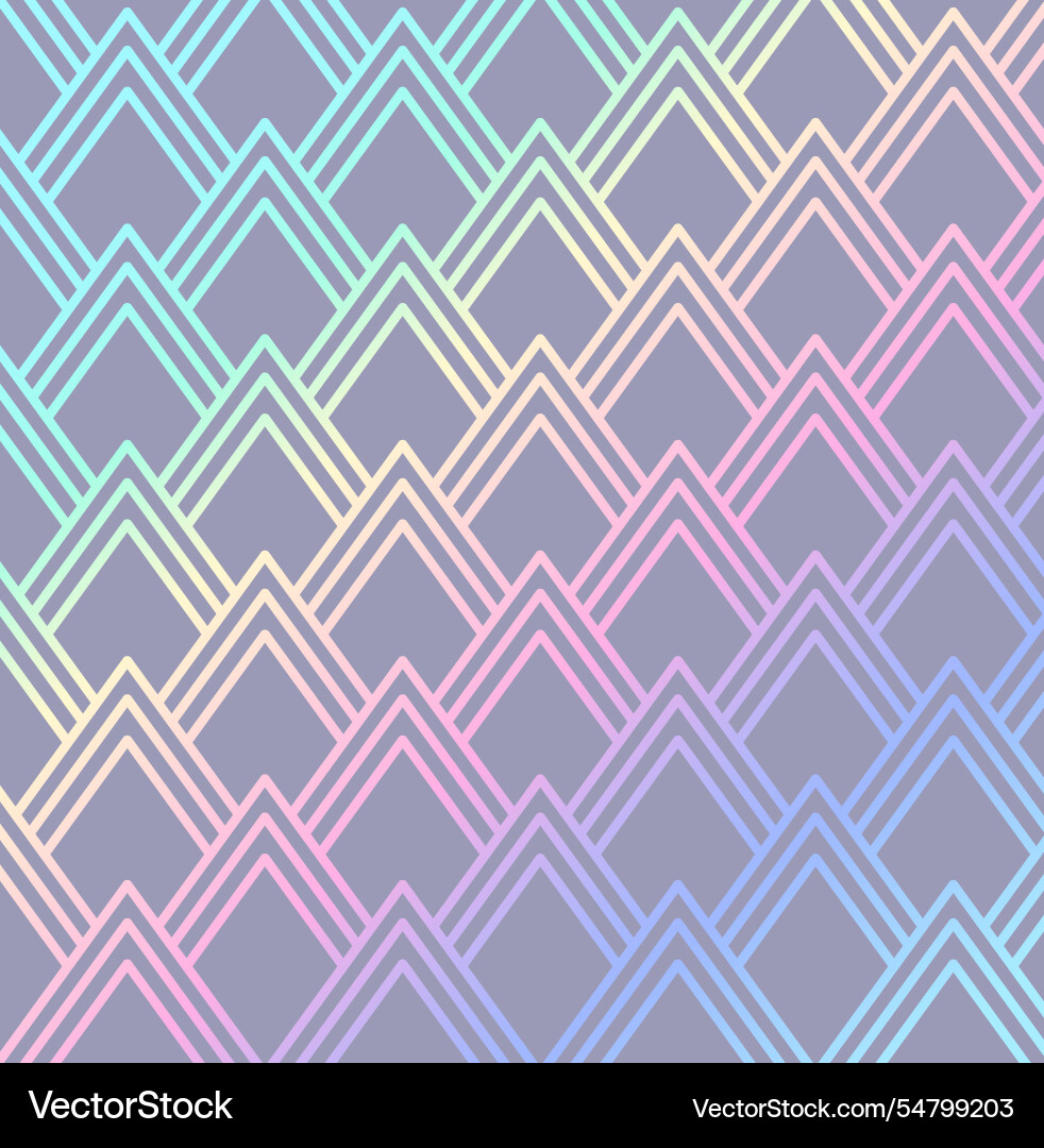 Colorful gradient zigzag lines forming Colorful gradient zigzag lines forming vector image