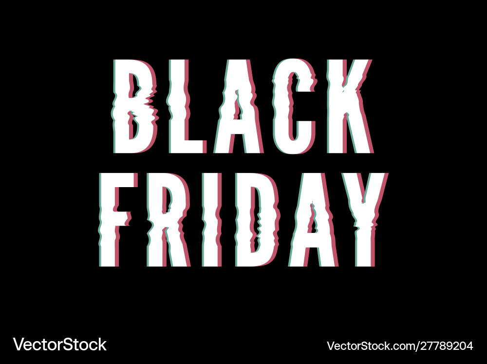 Black friday sale promo poster limited time only Black friday sale promo poster limited time only vector image