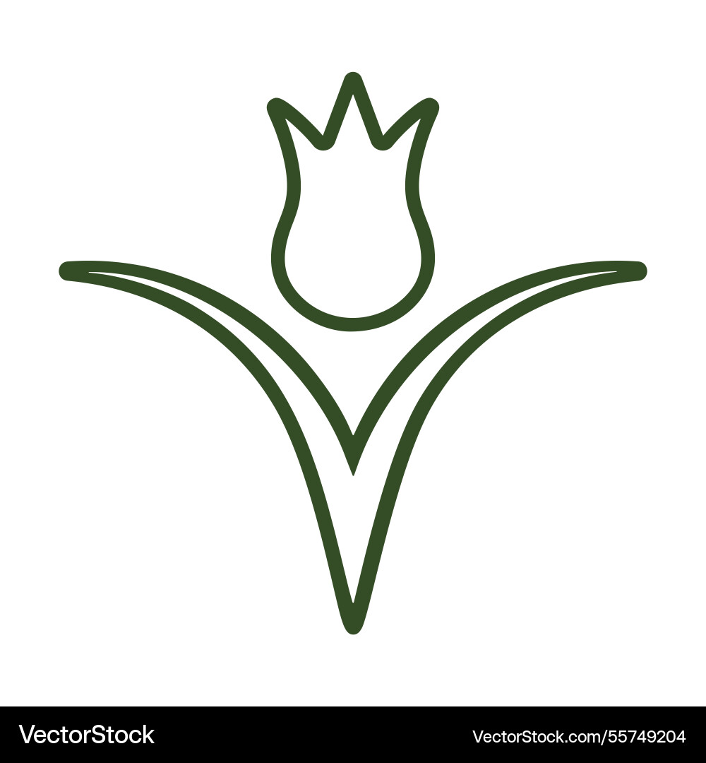 Icon representing vegan cosmetics Icon representing vegan cosmetics vector image