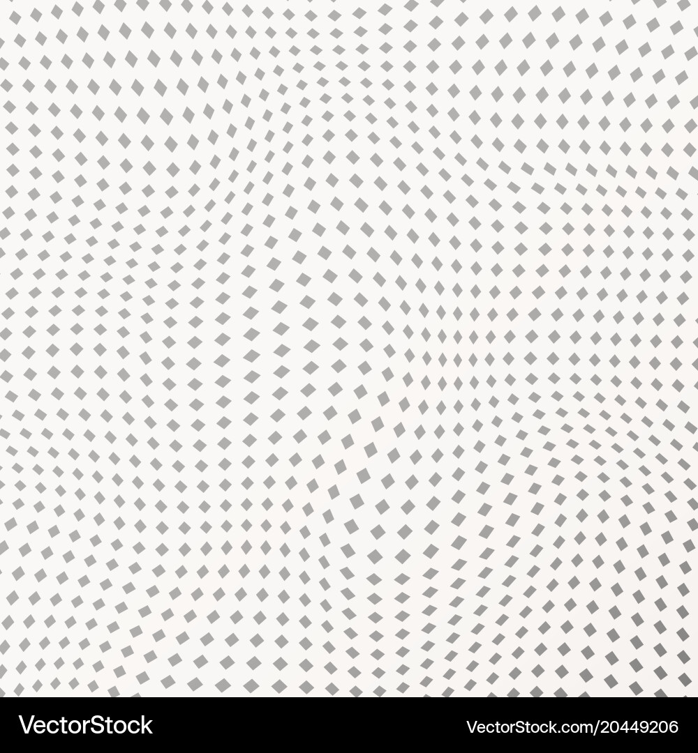 Pattern of soft dark square in halftone waves Vector Image