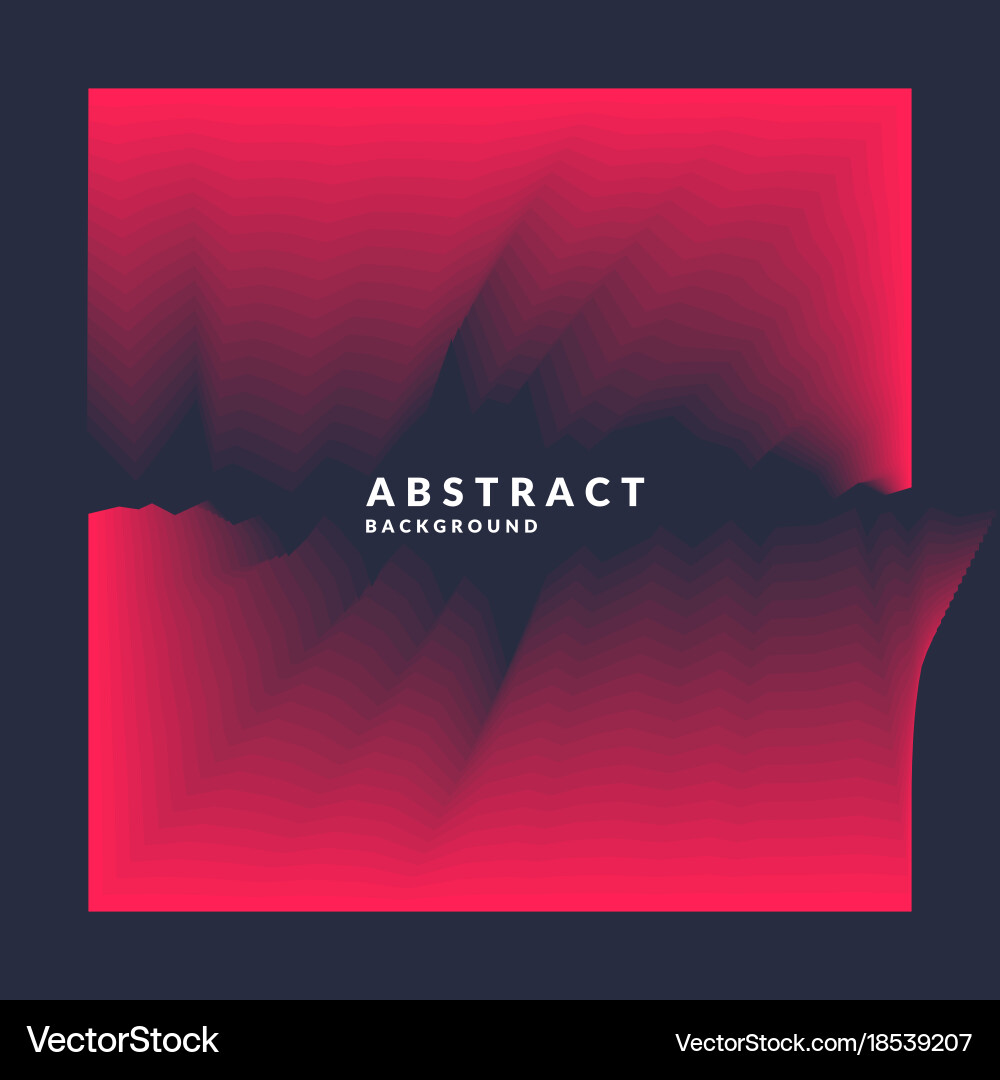 Abstract background with dynamic forms vector image