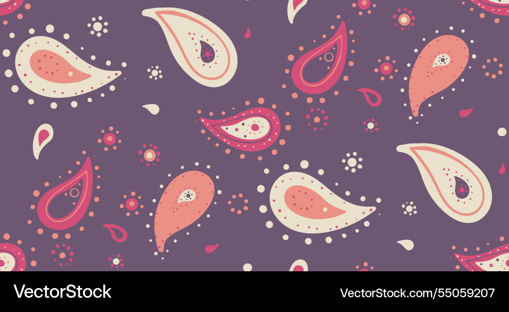 Motif intricacy a boho springtime spa twisted Vector Image
