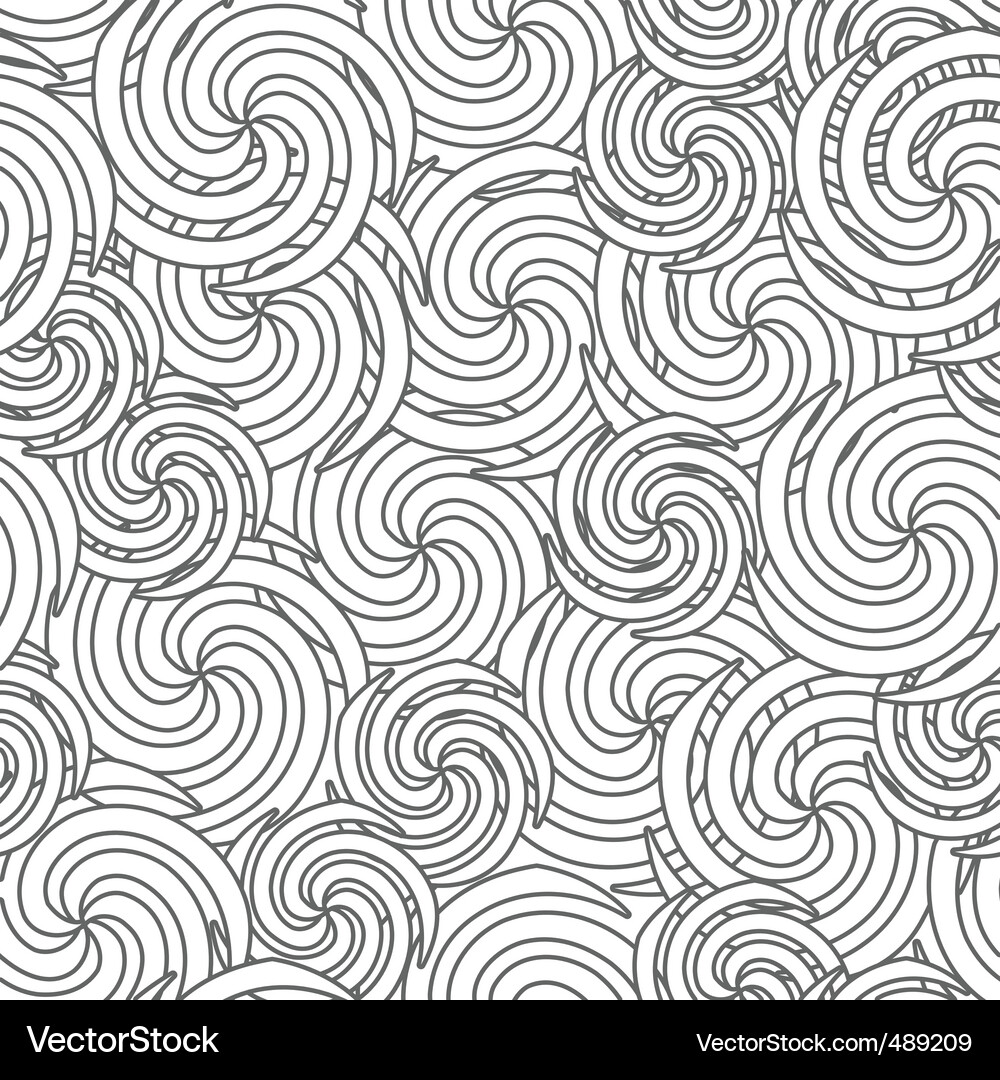 Elegant Swirl Pattern Vector Image