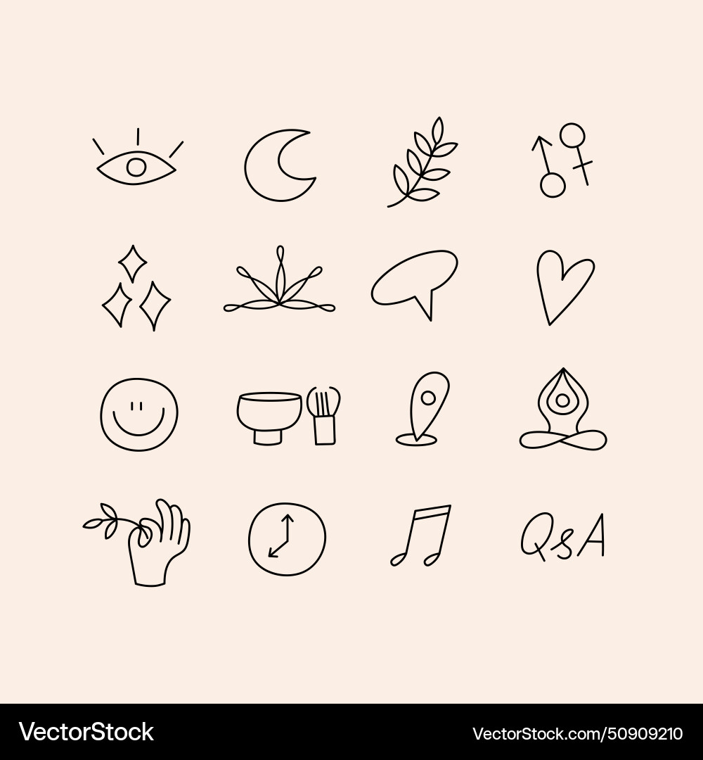Set design colorful templates icons and emblems Set design colorful templates icons and emblems Vector Image