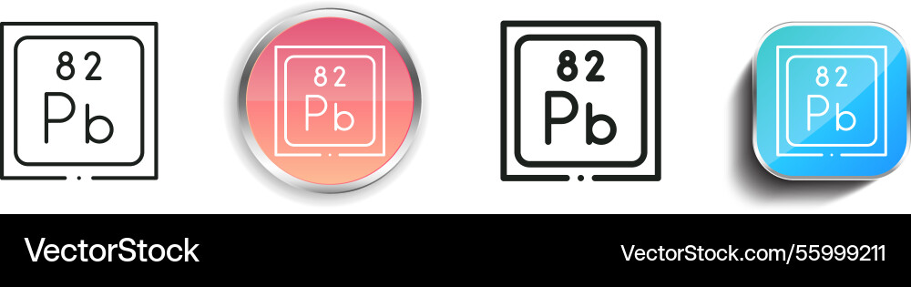 Lead icon thin linear regular and button style Lead icon thin linear regular and button style Vector Image