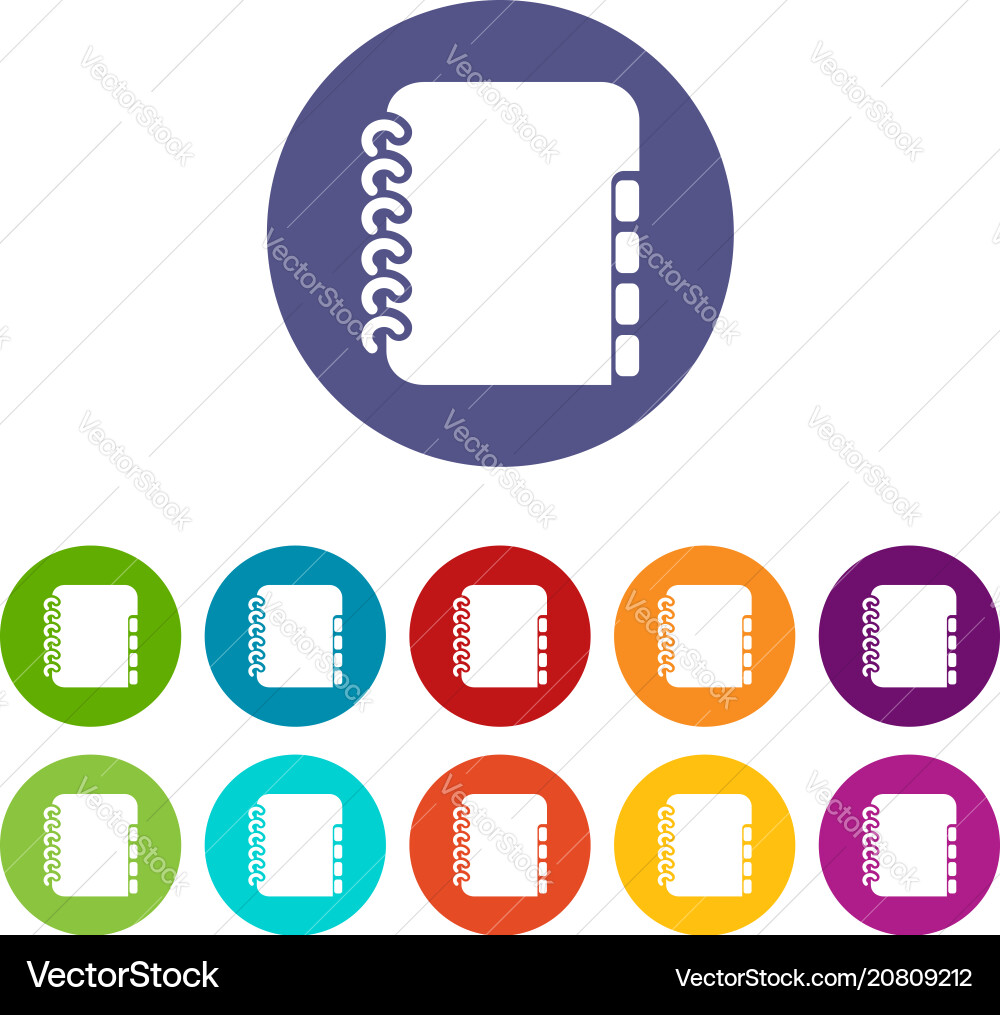 Notebook telephone book icon simple style Notebook telephone book icon simple style vector image