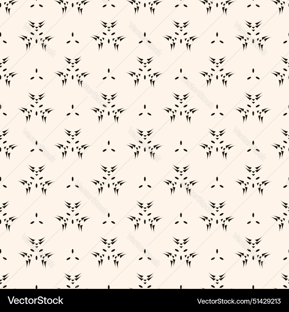Minimal geometric seamless pattern Vector Image