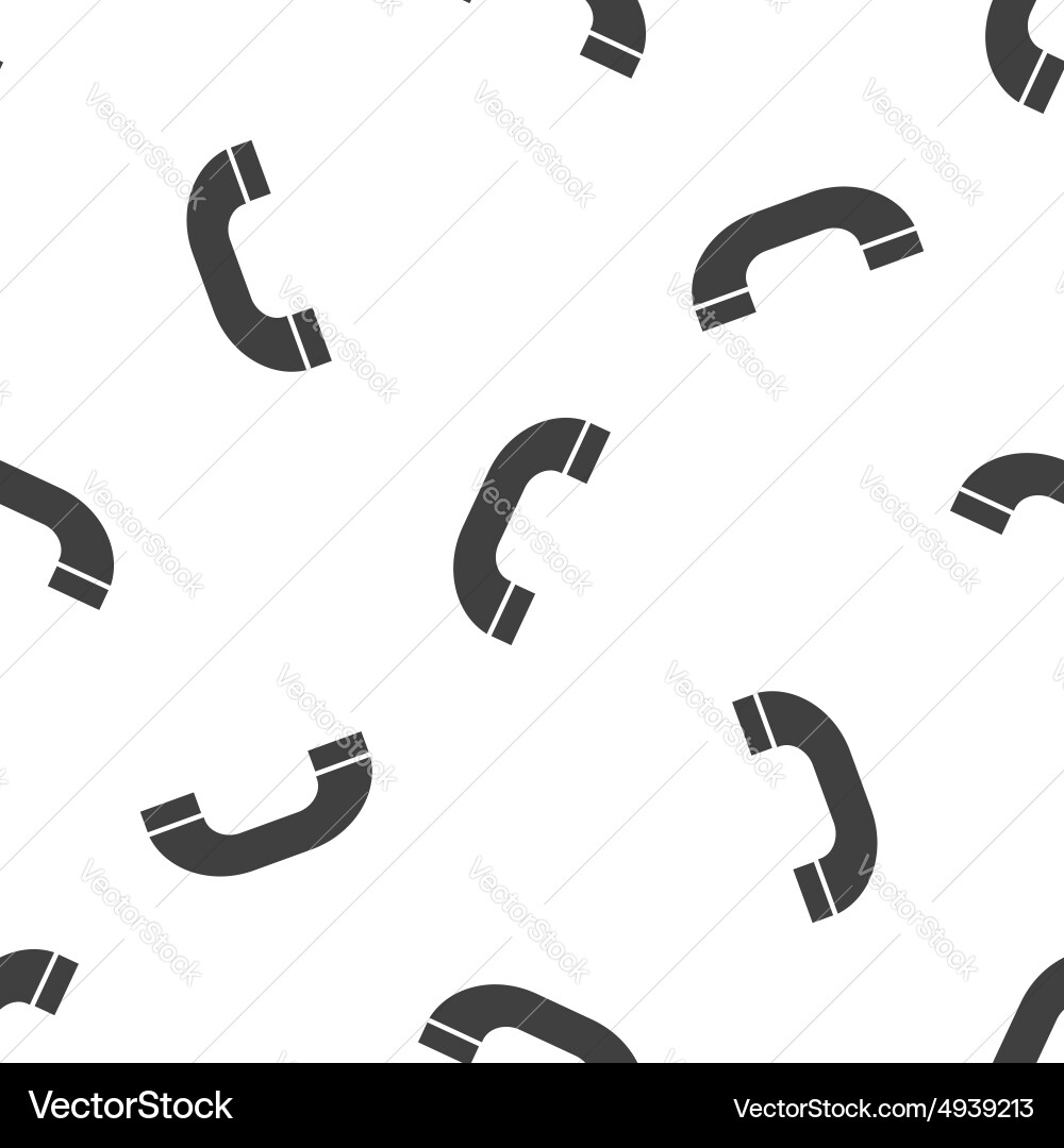 Phone receiver pattern vector image
