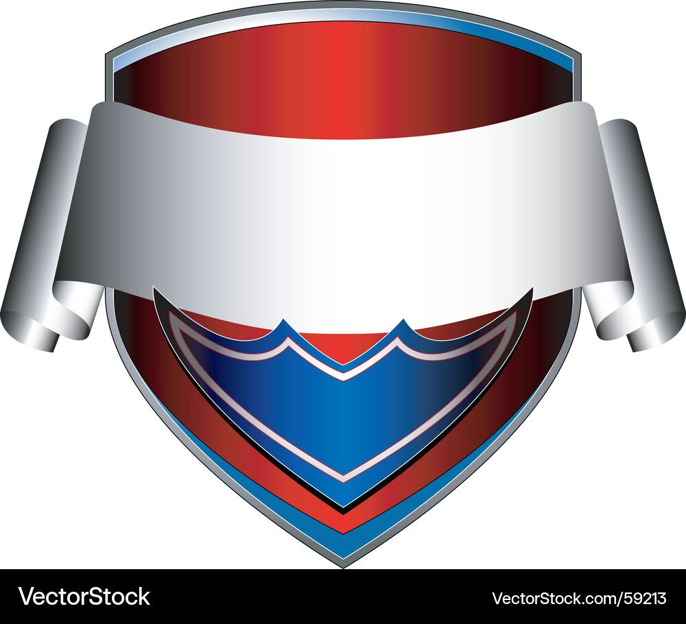 Royal Shield Emblem Vector Image