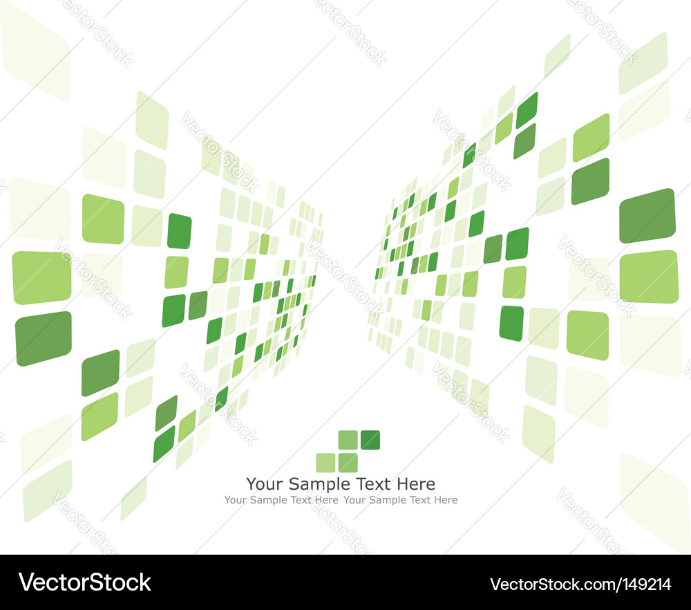 Checked background vector image