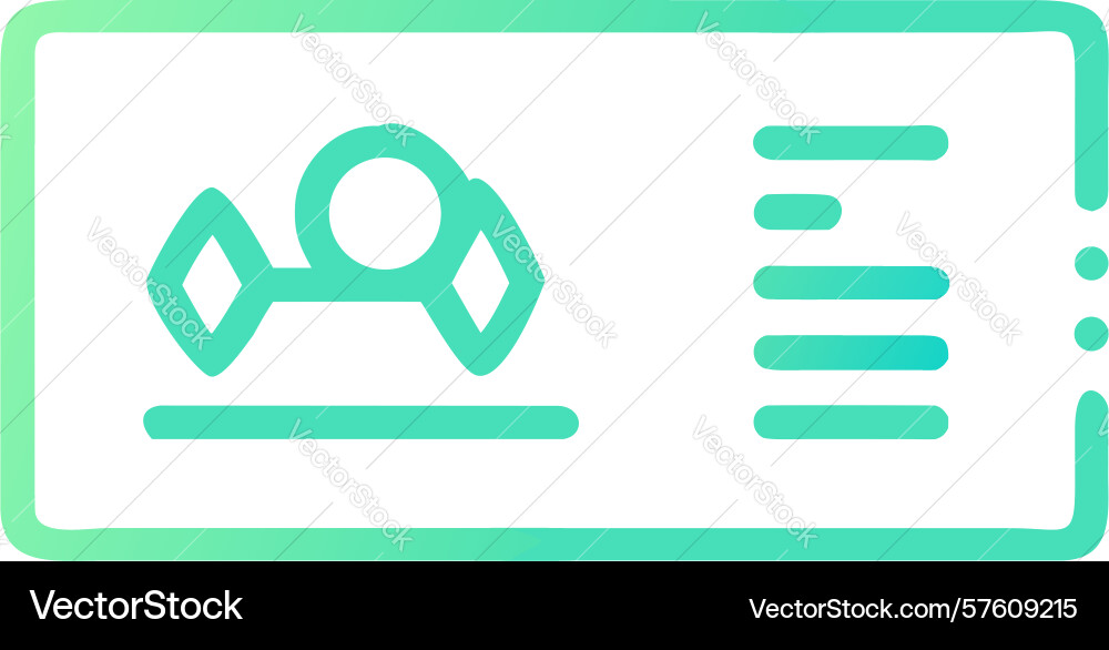 Document data graph icon visual report vector image