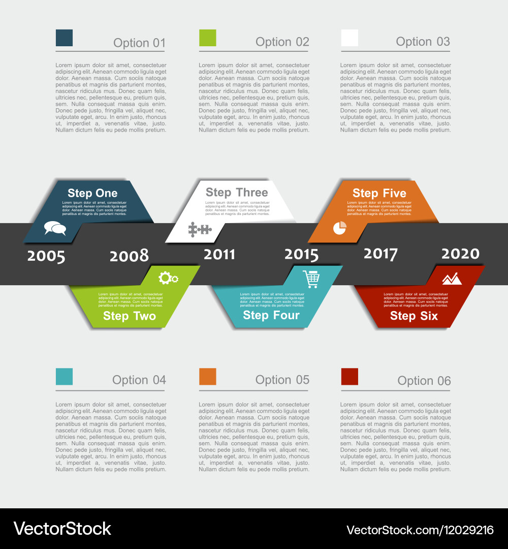 Honeycomb Data Layout Template vector image