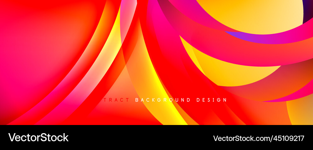 Fluid Color Gradient Background vector image