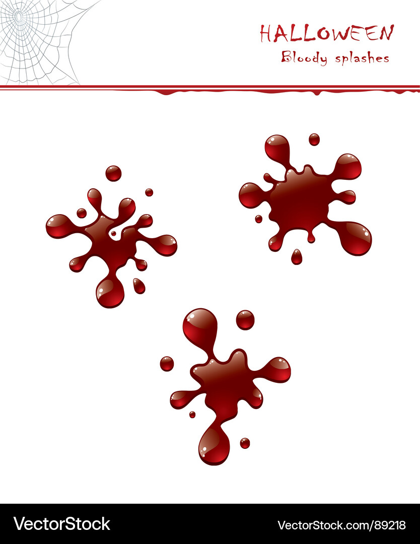 Dark Red Splashs Vektorbild