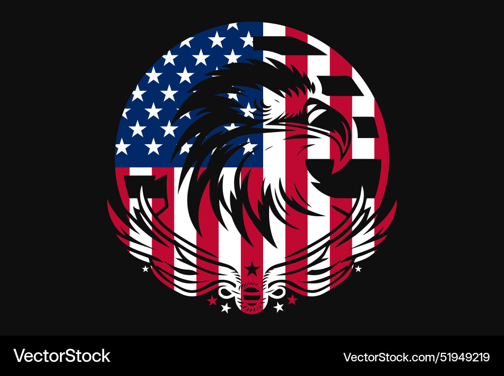 American eagle Royalty Free Vector Image - VectorStock