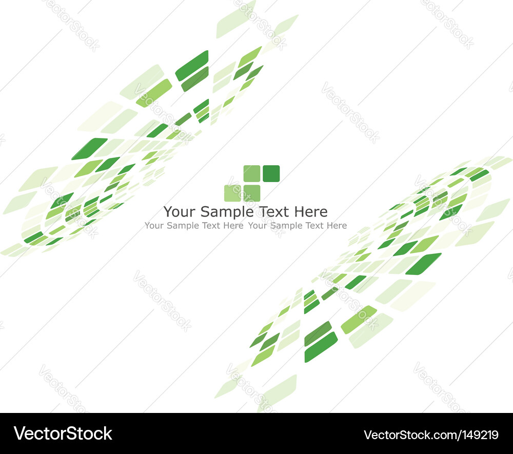 Checked background vector image