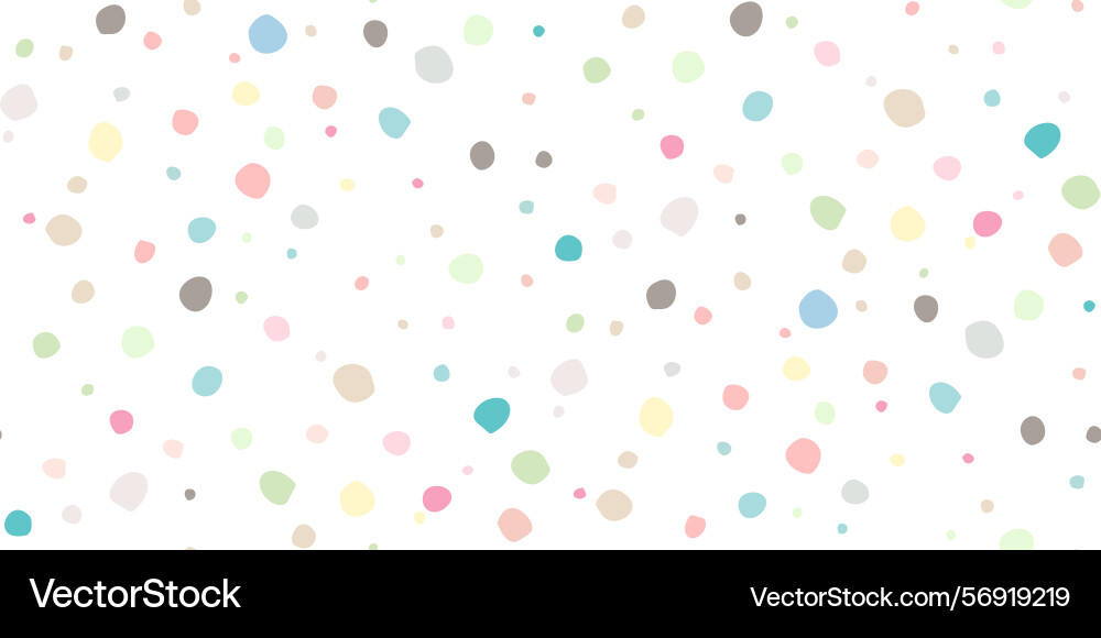 Seamless pattern of scattered dots Seamless pattern of scattered dots Vector Image