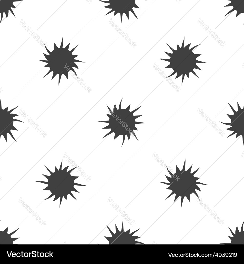 Starburst pattern vector image