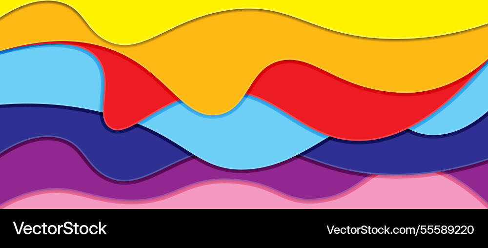 Background featuring overlapping forms Background featuring overlapping forms Vector Image
