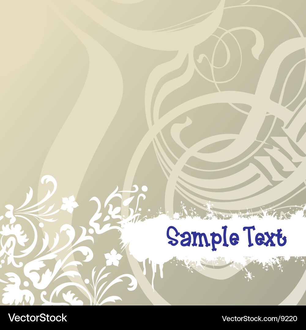 Flayer scrolls vector image