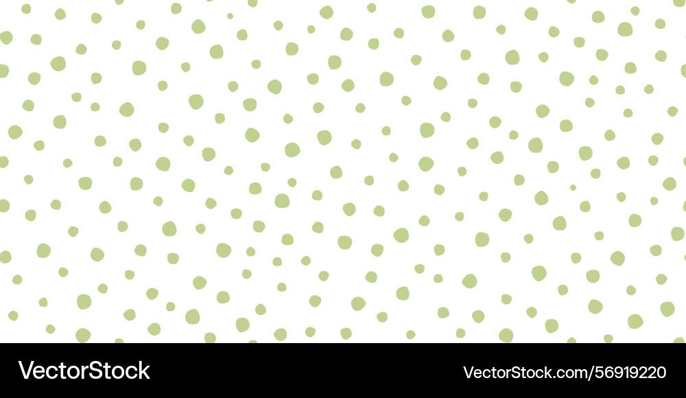 Seamless pattern of scattered dots Vector Image