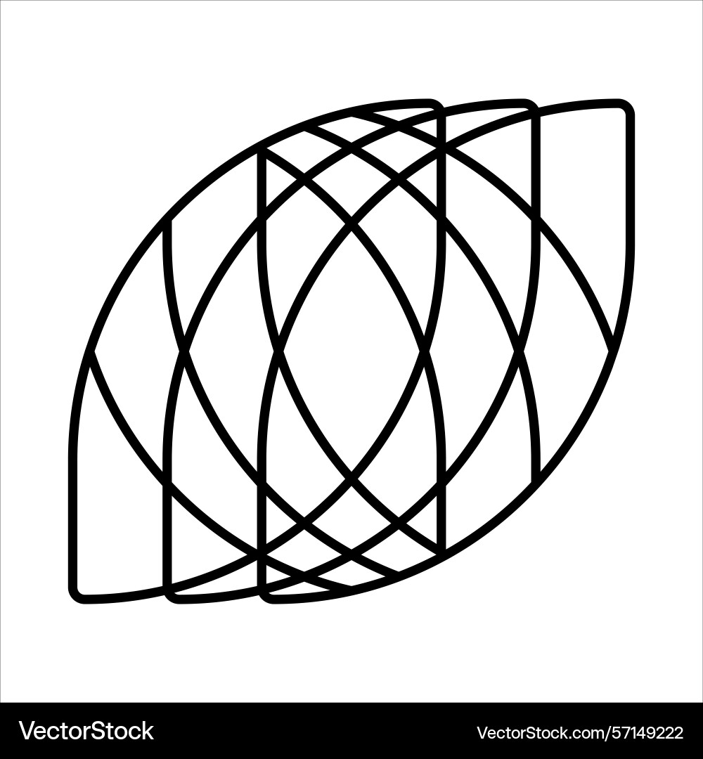 Abstract geometry a simple yet elegant design Abstract geometry a simple yet elegant design Vector Image