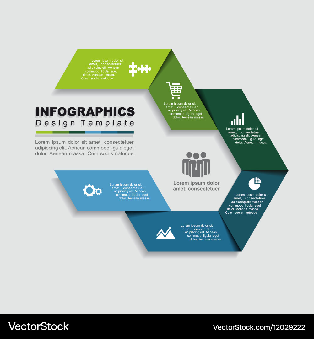 Design template with place for your data vector image