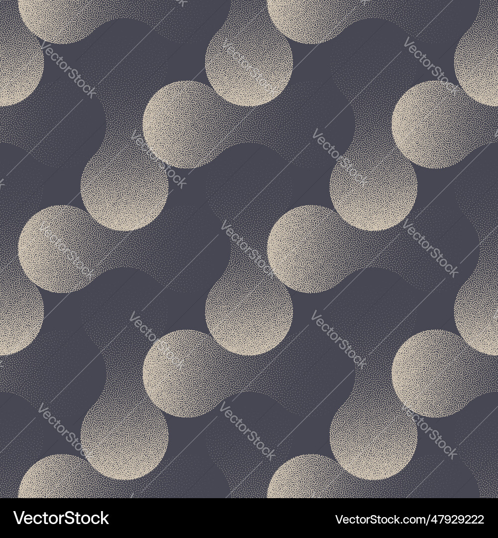 Metaball structure unique seamless pattern Metaball structure unique seamless pattern vector image