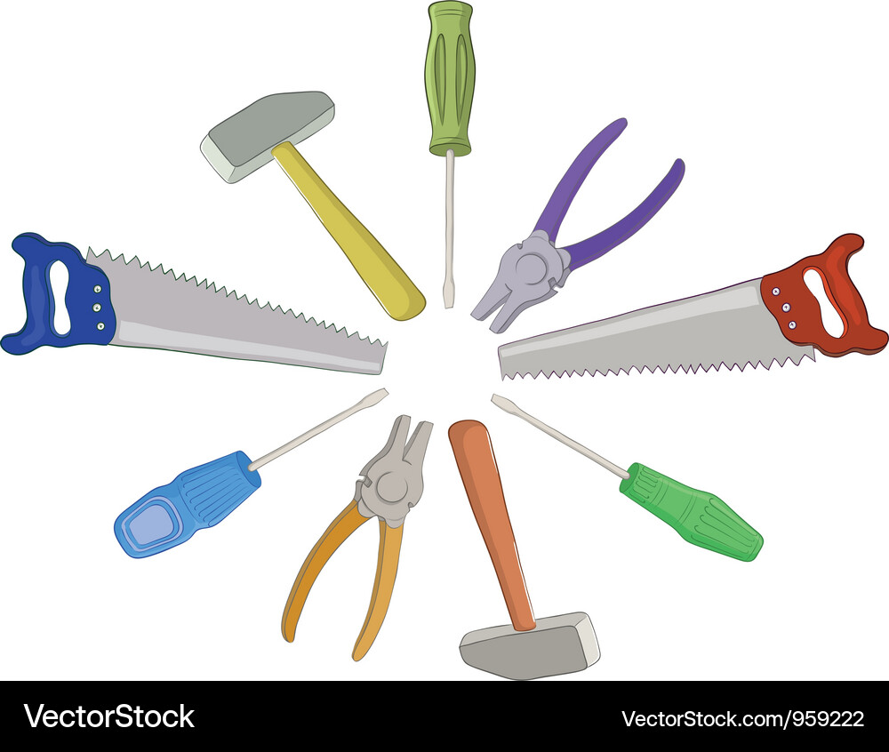 Tools set Vector Image